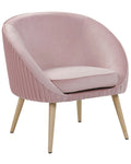 Armchair TROMSO Velvet Pink
