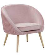Armchair TROMSO Velvet Pink