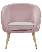Armchair TROMSO Velvet Pink