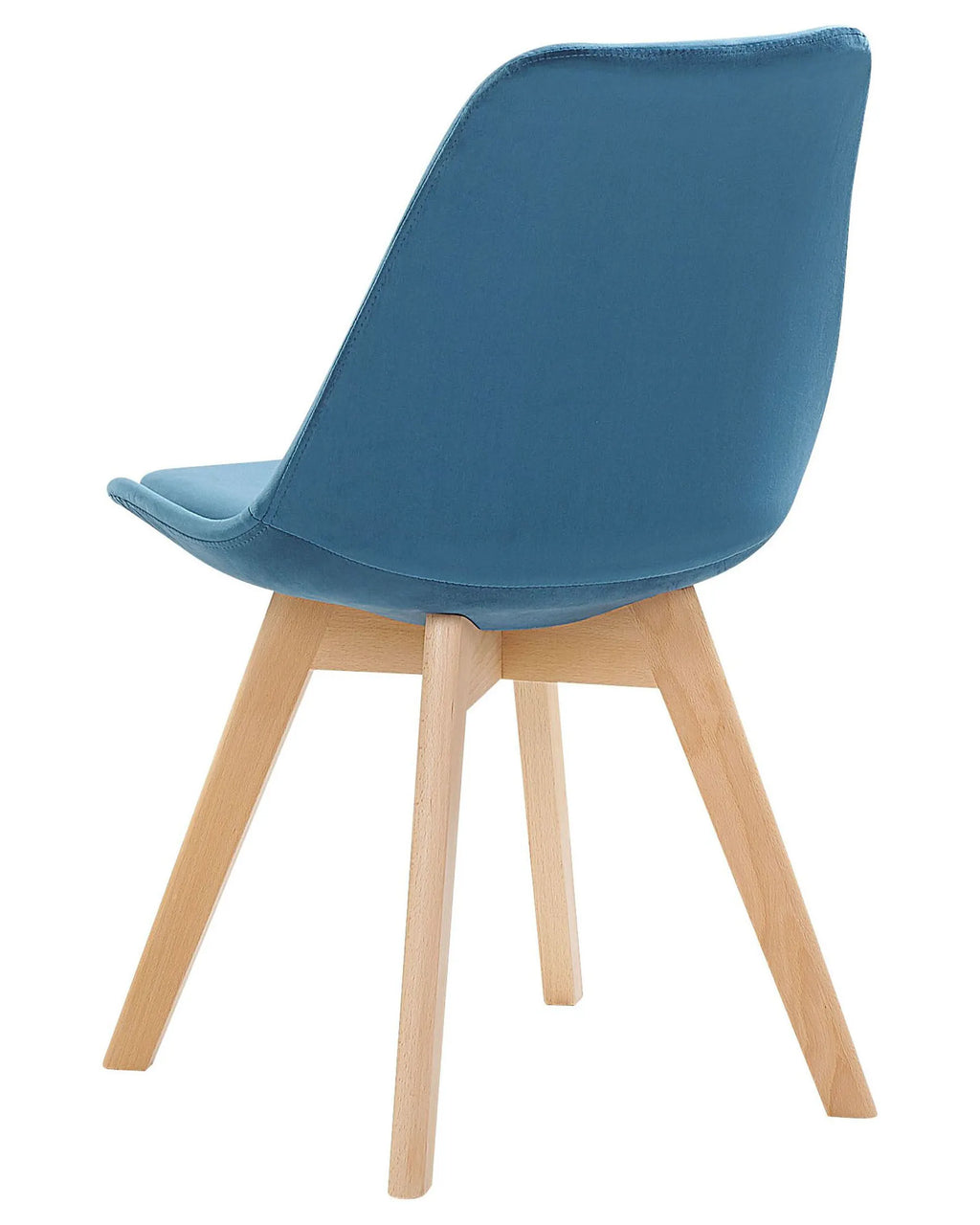 Set of 2 Dining Chairs DAKOTA II Velvet Blue