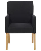 Dining Chair ROCKEFELLER Fabric Black