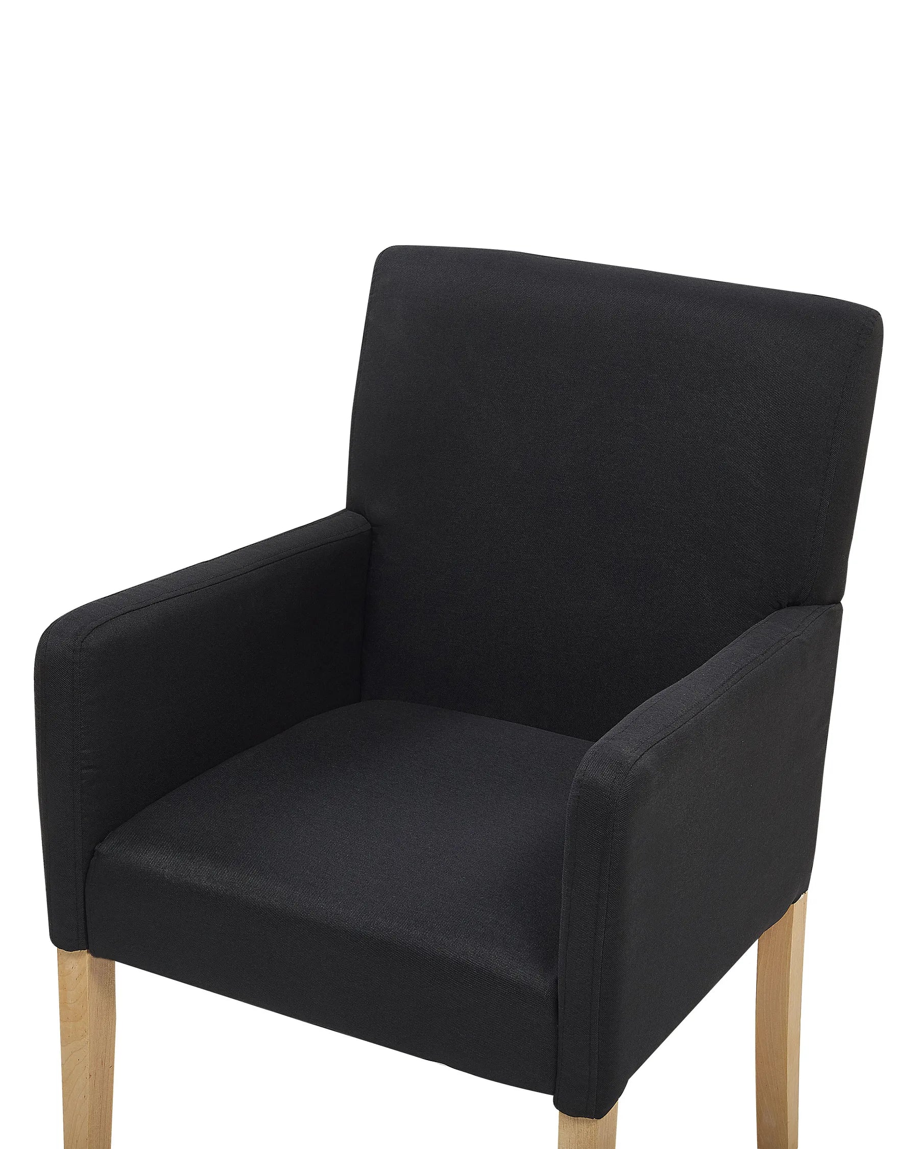Dining Chair ROCKEFELLER Fabric Black