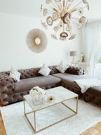Coffee Table DELANO Marble/ Gold