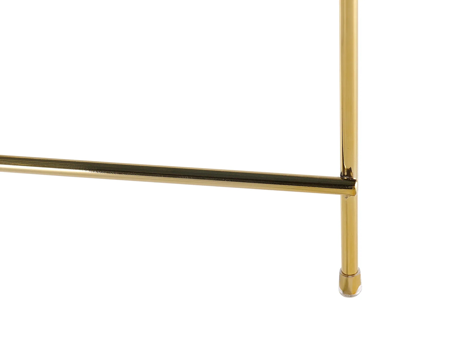 Coffee Table LUCEA Tempered Glass Gold
