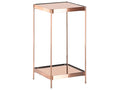 Side Table ALSEA Tempered Glass Copper