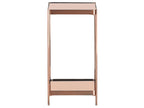 Side Table ALSEA Tempered Glass Copper