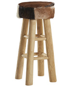 Bar Chair WALTON Leather Brown