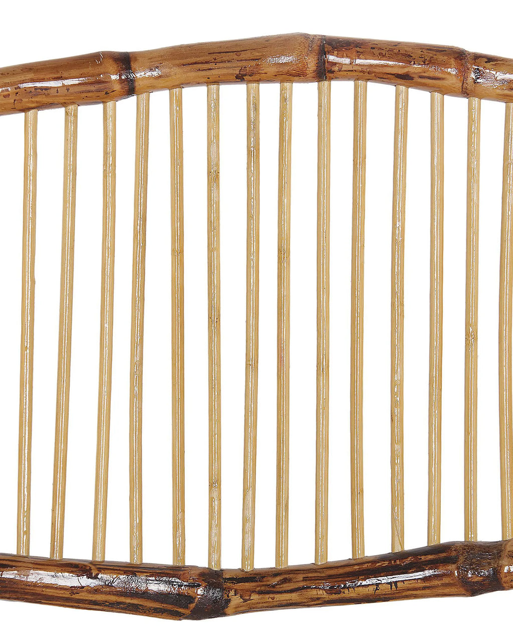Set of 4 Dining Chairs Folding TRENTOR Bamboo Natural