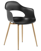 Set of 2 Dining Chairs UTICA Black