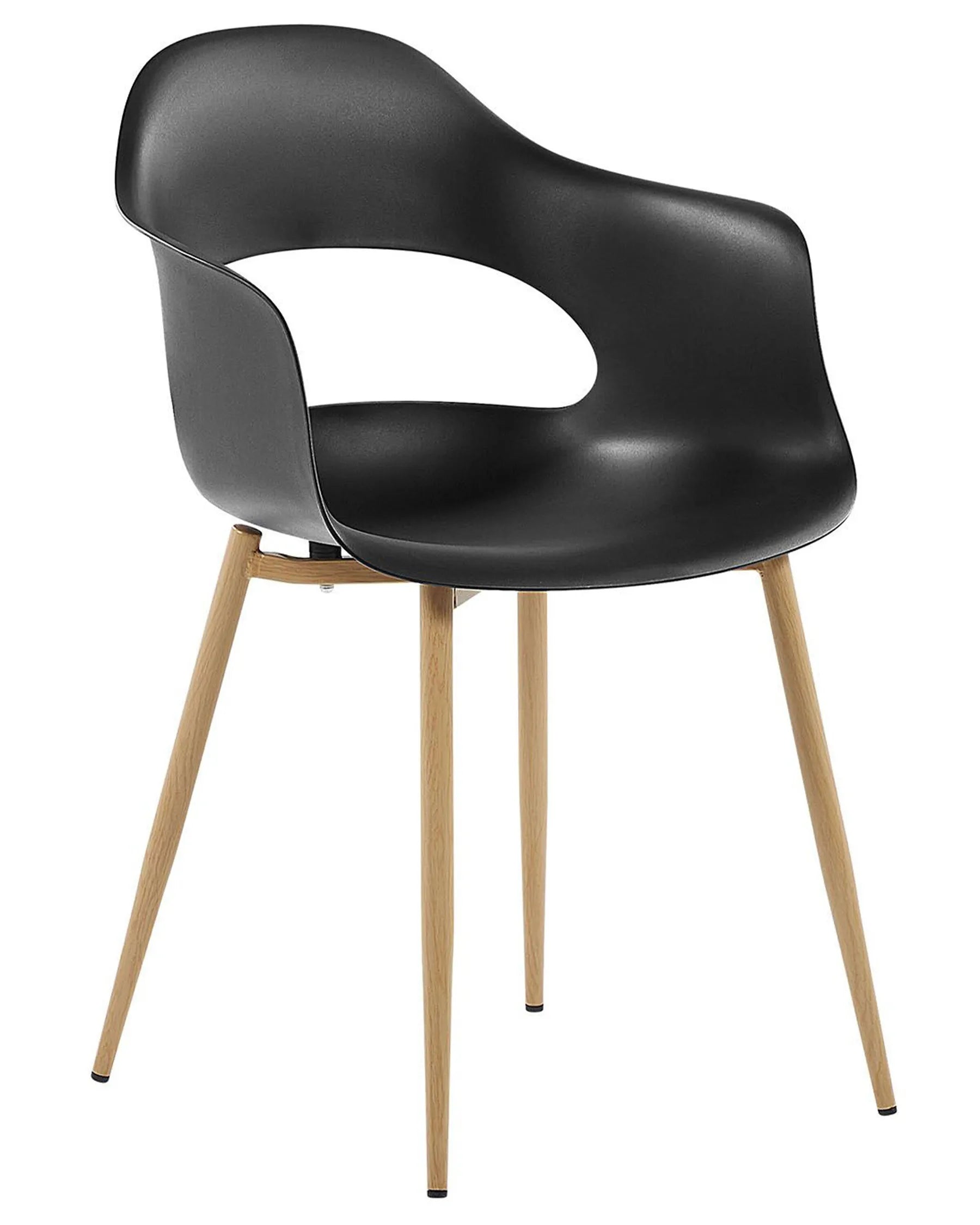 Set of 2 Dining Chairs UTICA Black
