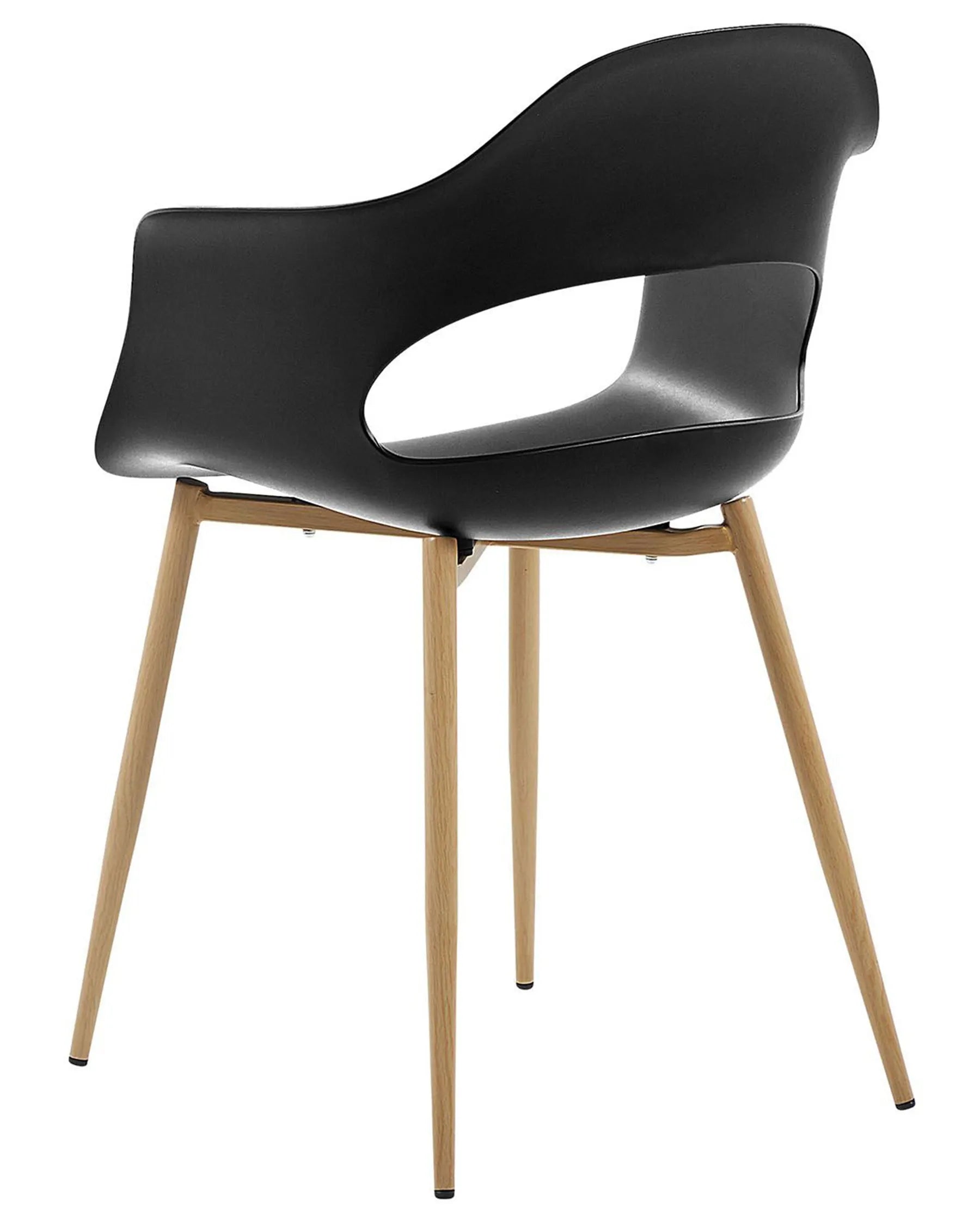 Set of 2 Dining Chairs UTICA Black