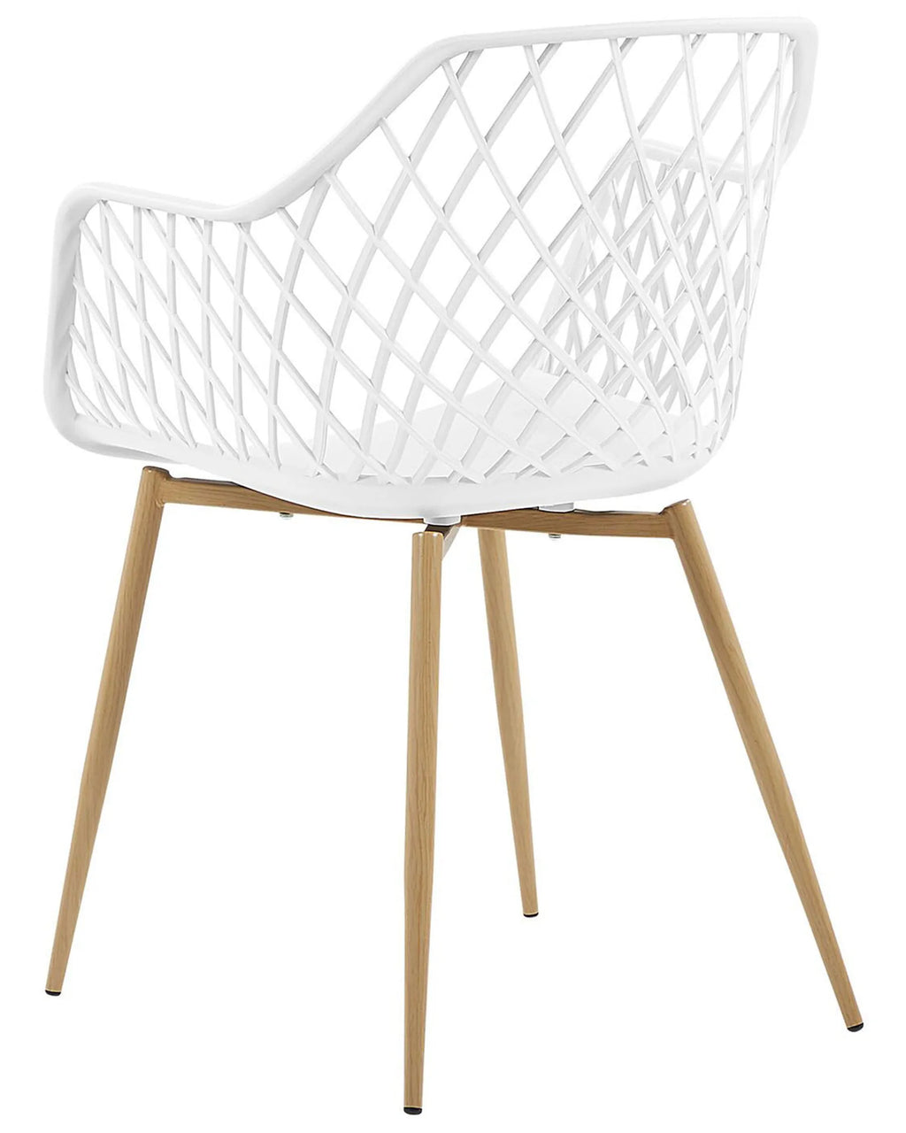 Set of 2 Dining Chairs NASHUA White
