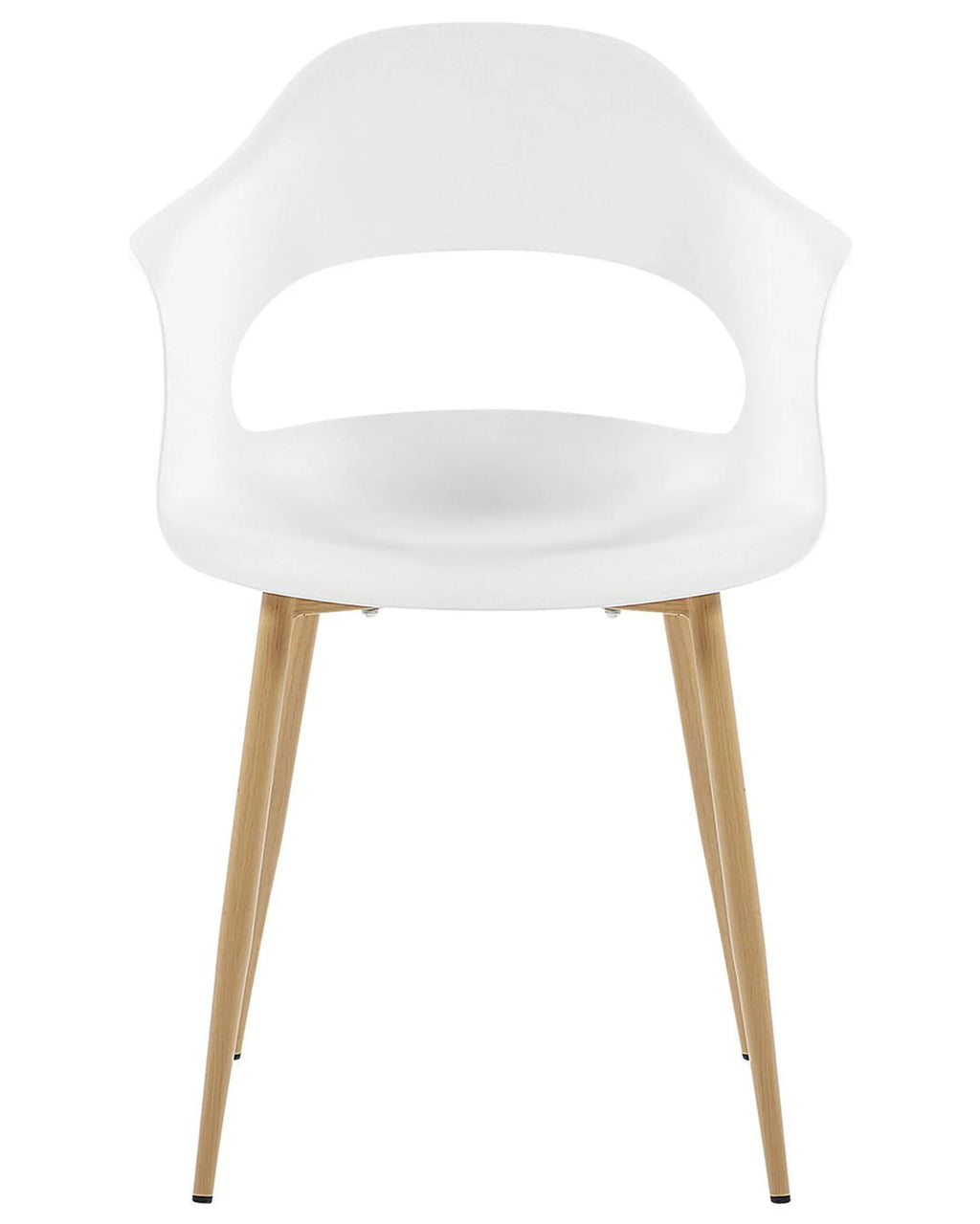 Set of 2 Dining Chairs UTICA White