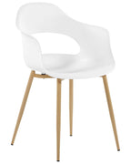 Set of 2 Dining Chairs UTICA White
