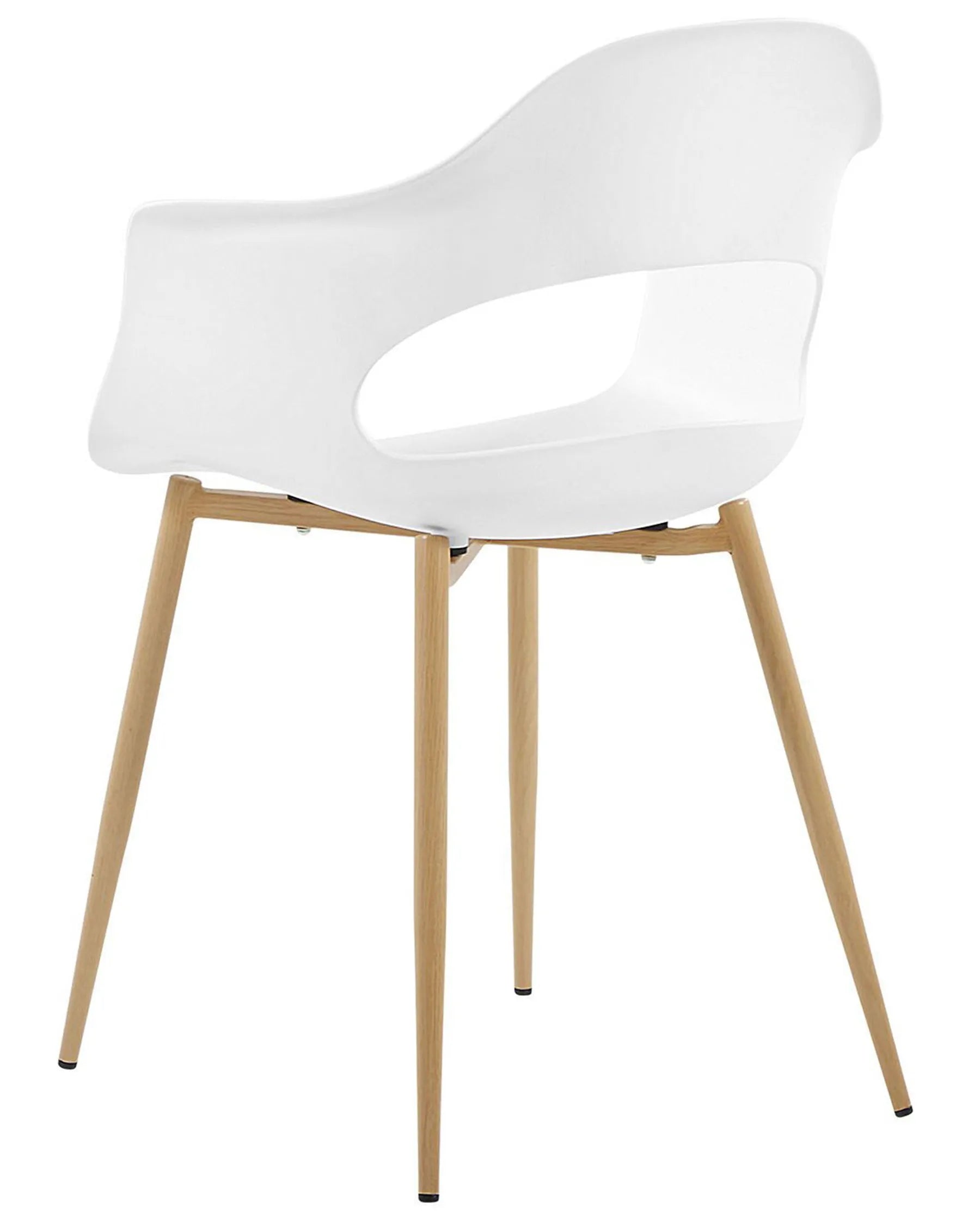 Set of 2 Dining Chairs UTICA White