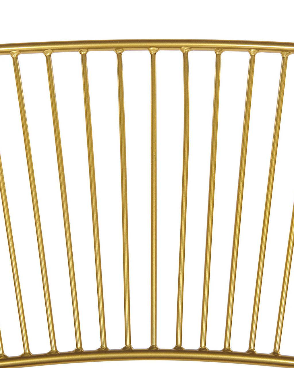 Set of 2 Dining Chairs RIGBY Metal Gold