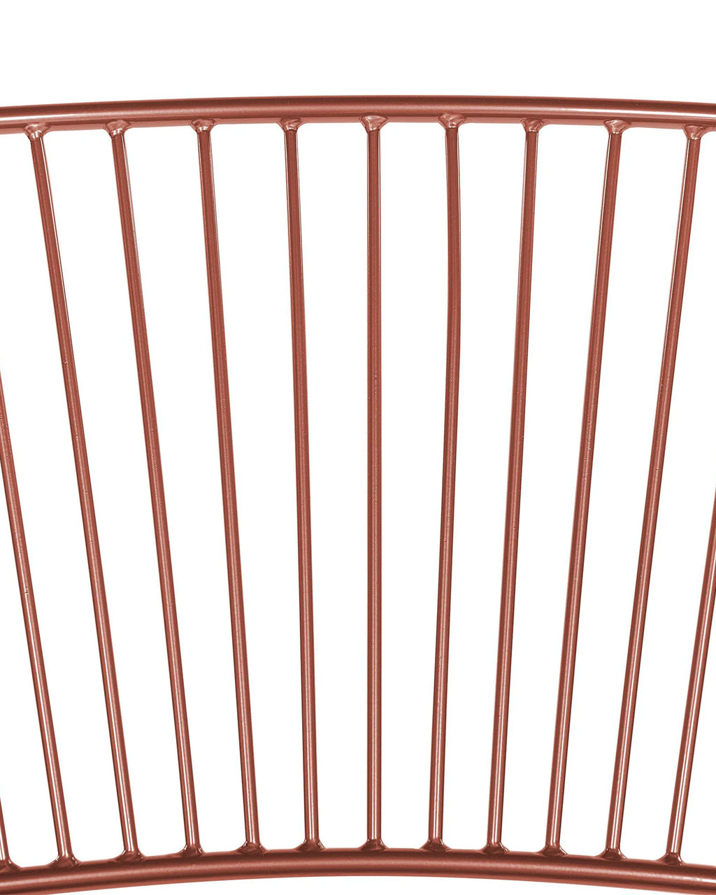 Set of 2 Dining Chairs RIGBY Metal Copper