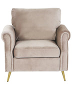 Armchair VIETAS Velvet Taupe