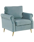 Armchair VIETAS Velvet Mint Green