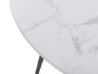 Dining Table ODEON White Marble 120 cm 120 cm