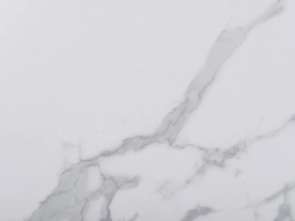 Dining Table ODEON White Marble 120 cm 120 cm