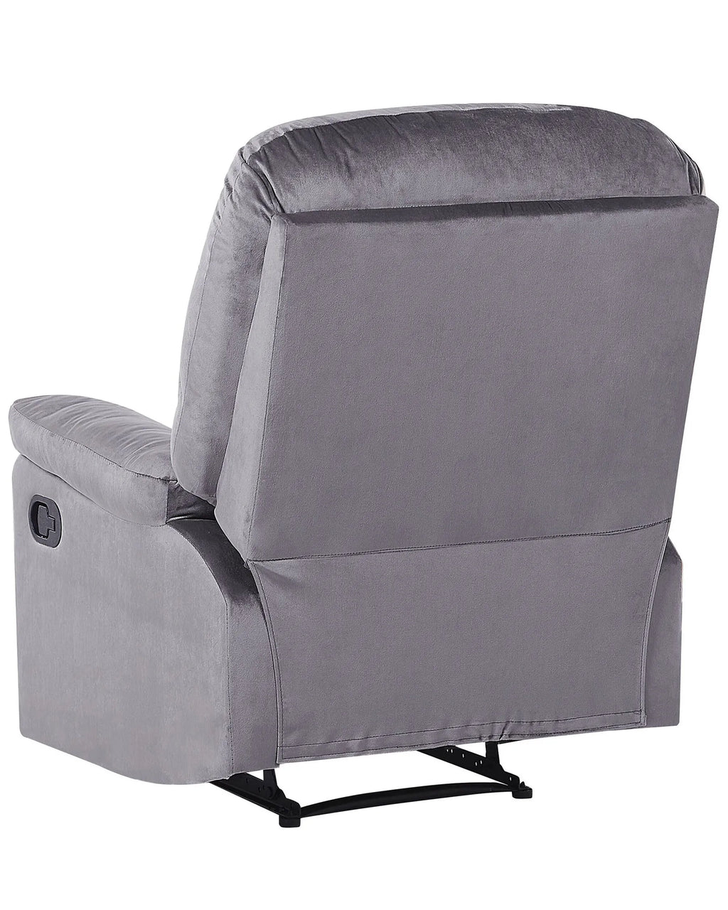 Recliner Chair ESLOV with Footrest Velvet Grey