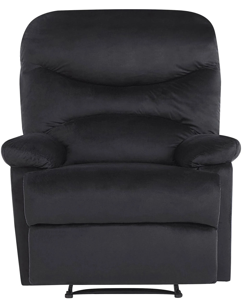 Recliner Chair ESLOV with Footrest Velvet Black