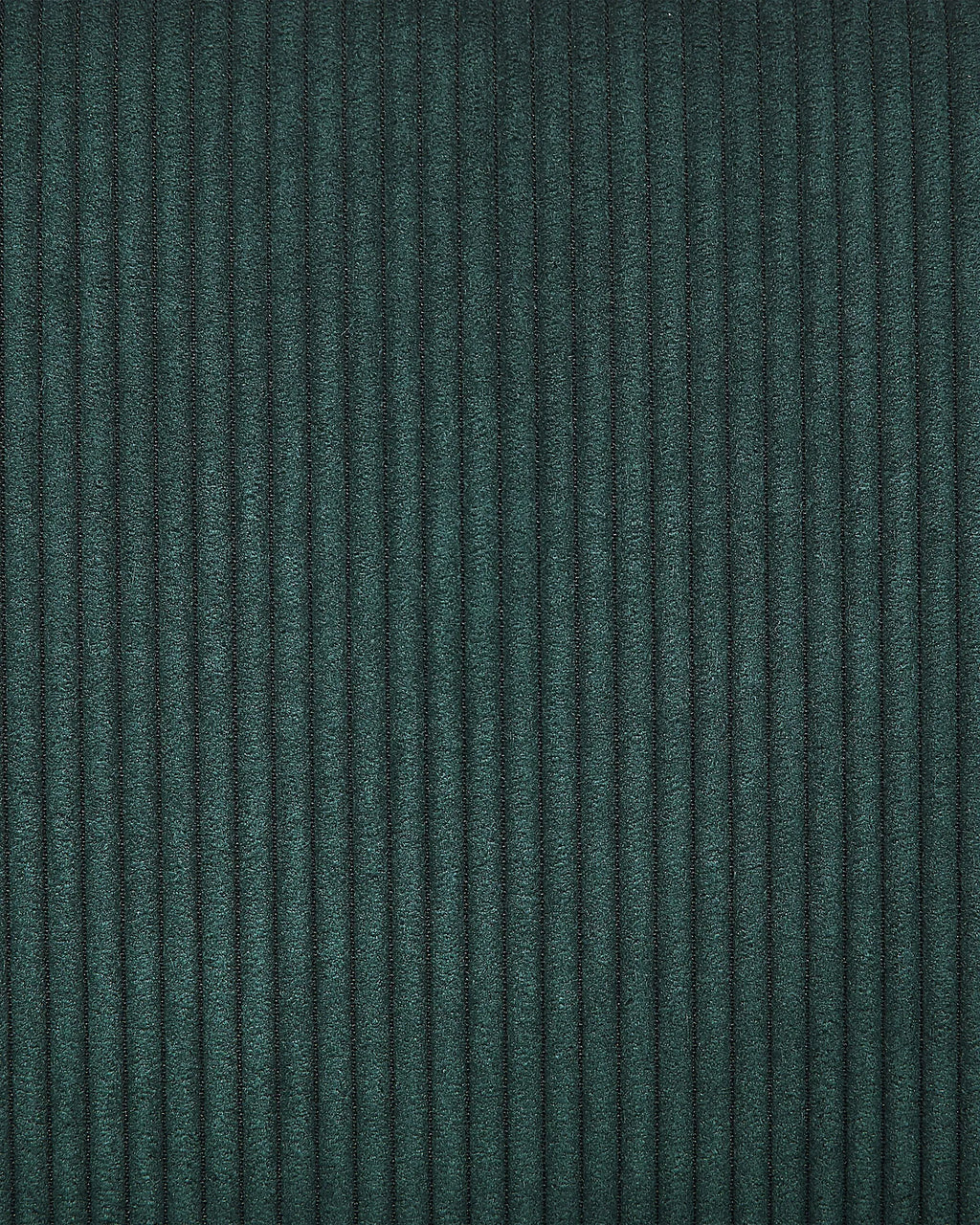 Set of 2 Dining Chairs LOVERNA Corduroy Dark Green