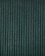Set of 2 Dining Chairs LOVERNA Corduroy Dark Green