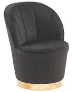 Armchair ALBY Velvet Black