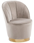 Armchair ALBY Velvet Light Beige