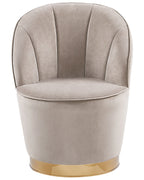 Armchair ALBY Velvet Light Beige