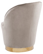 Armchair ALBY Velvet Light Beige