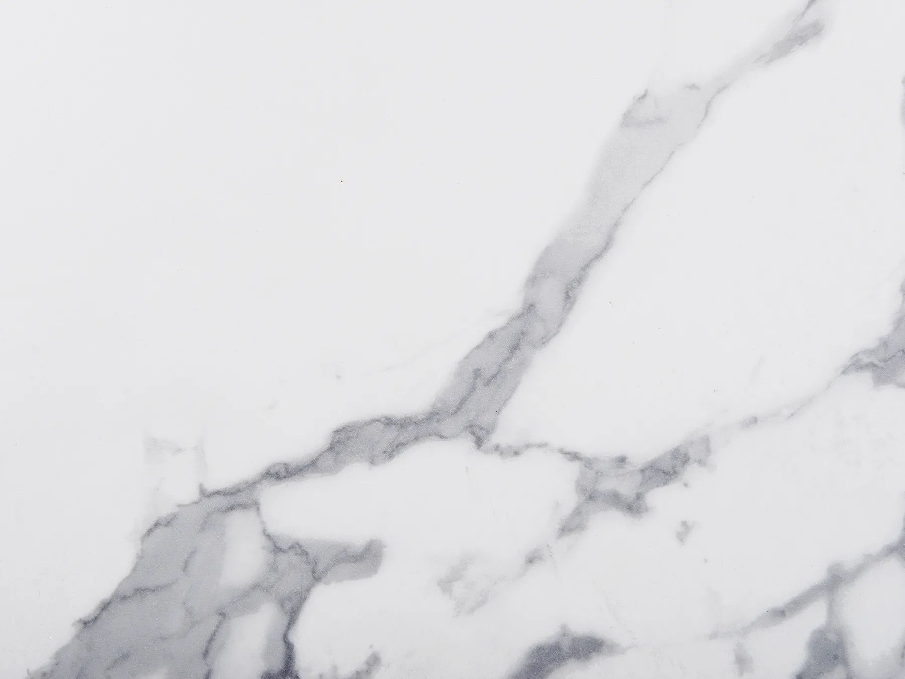 Dining Table SANTIAGO White Marble 160 cm 80 cm