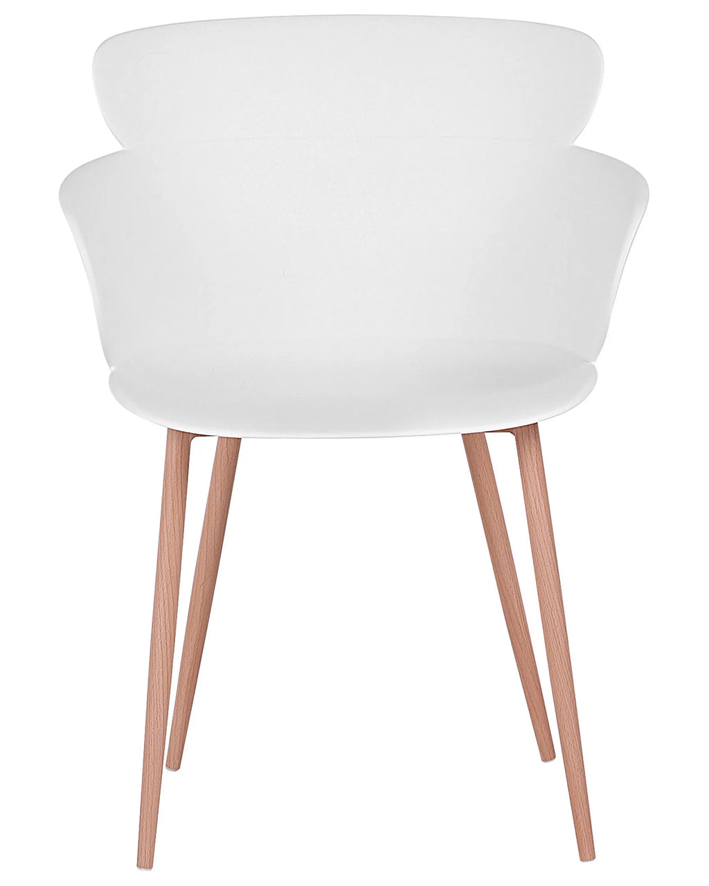 Set of 2 Dining Chairs SUMKLEY White