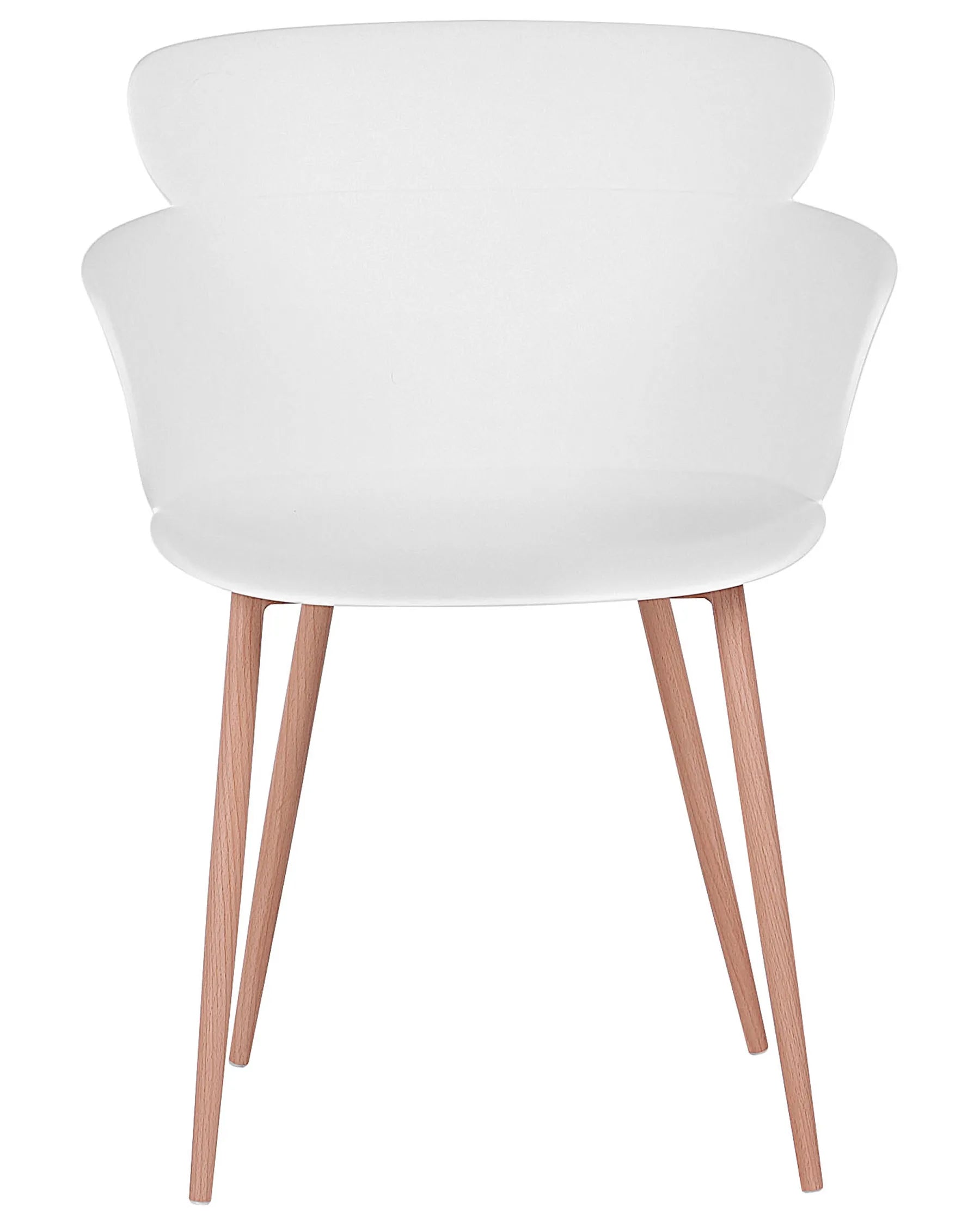 Set of 2 Dining Chairs SUMKLEY White