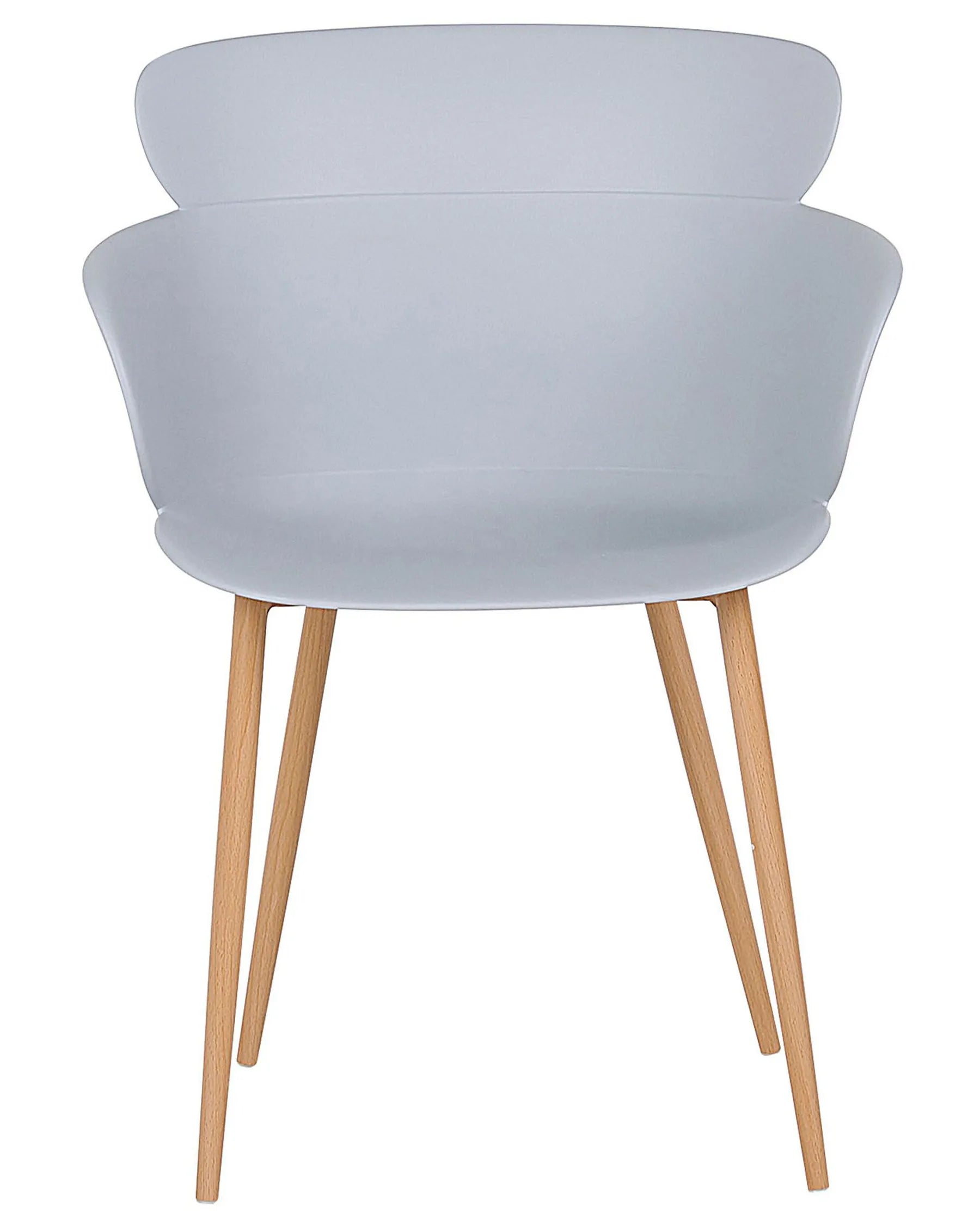 Set of 2 Dining Chairs SUMKLEY Light Grey