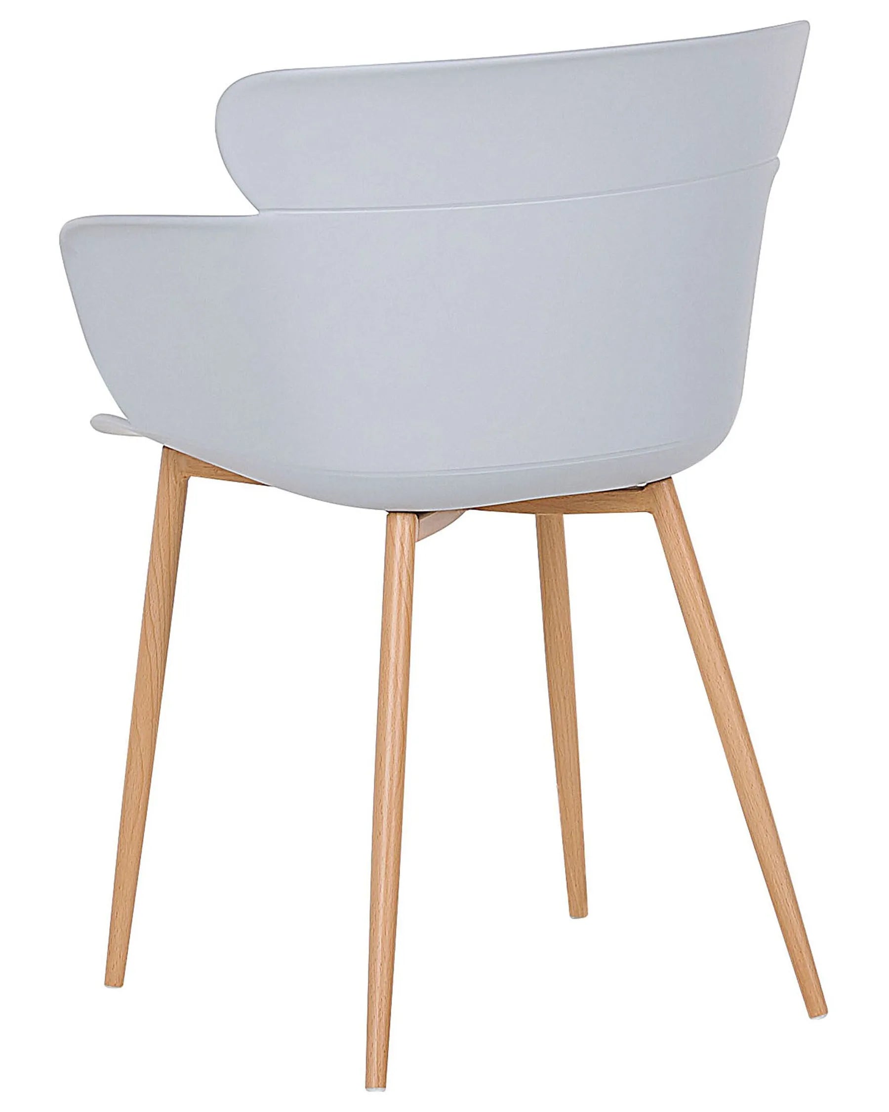 Set of 2 Dining Chairs SUMKLEY Light Grey