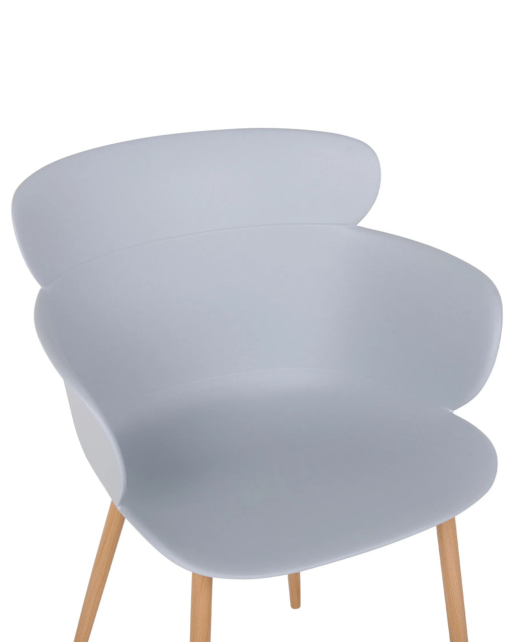 Set of 2 Dining Chairs SUMKLEY Light Grey