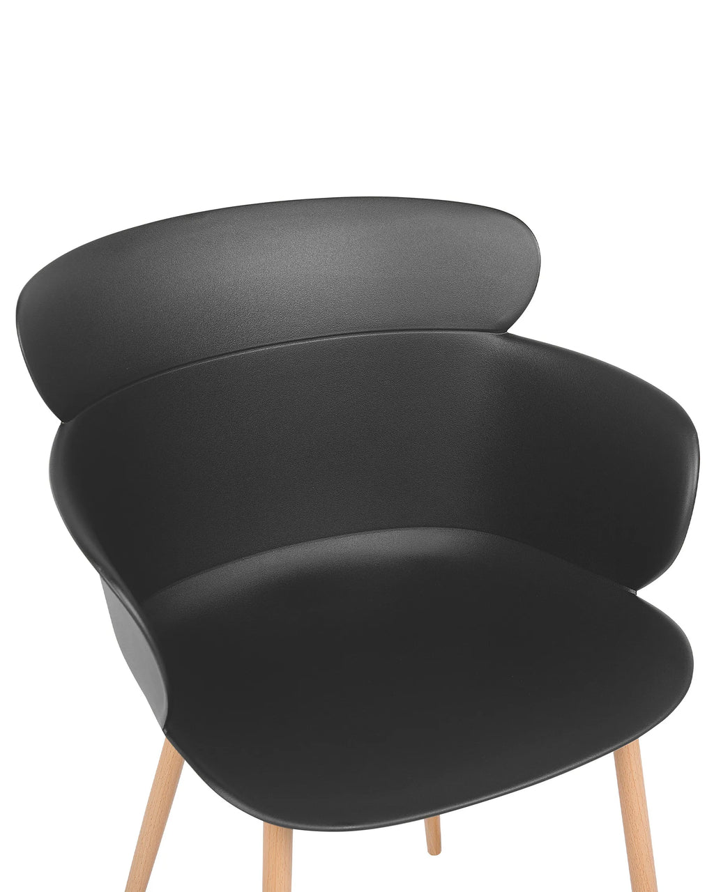 Set of 2 Dining Chairs SUMKLEY Black