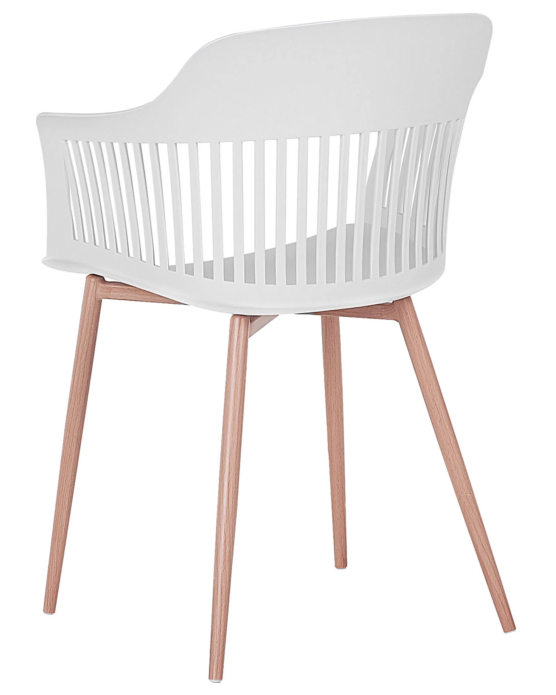 Set of 2 Dining Chairs BERECA White