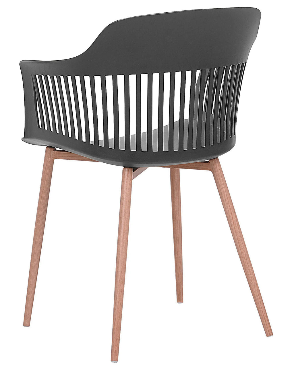 Set of 2 Dining Chairs BERECA Black