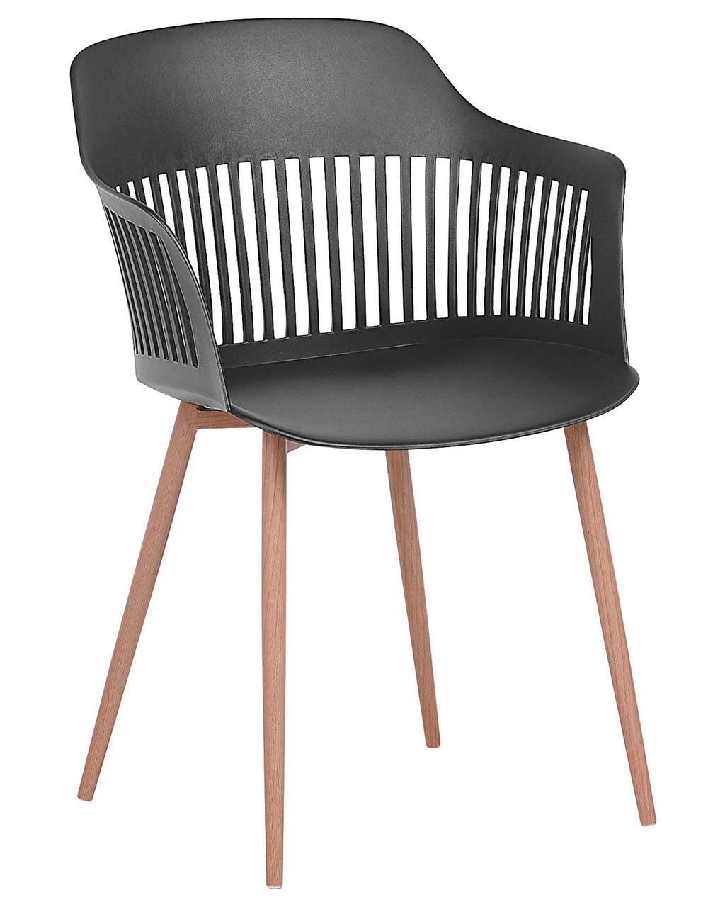 Set of 2 Dining Chairs BERECA Black