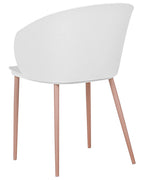 Set of 2 Dining Chairs BLAYKEE White