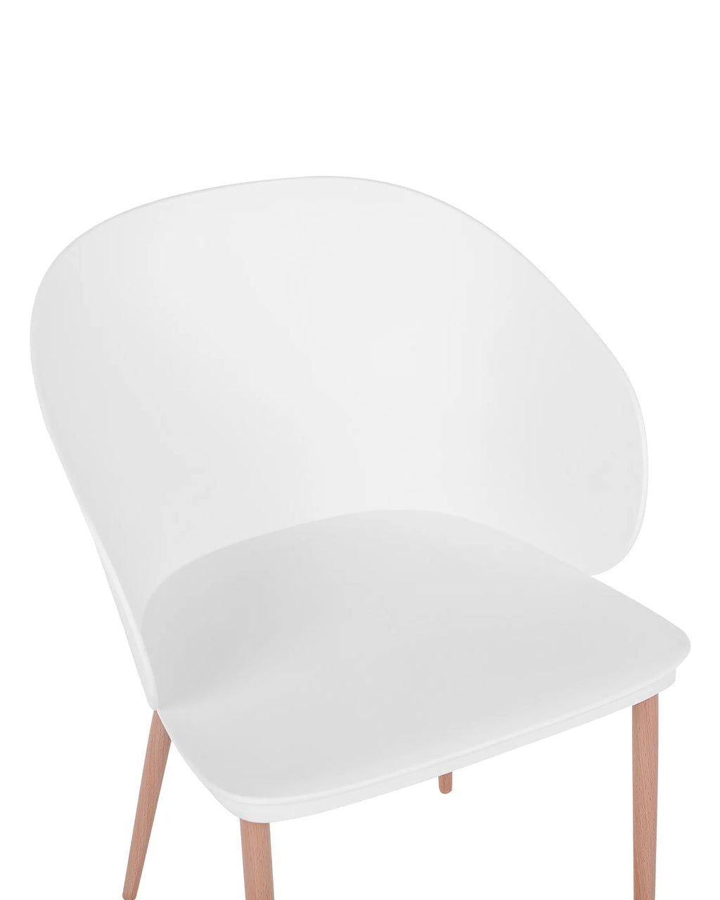 Set of 2 Dining Chairs BLAYKEE White