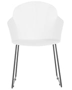 Set of 2 Dining Chairs SYLVA White