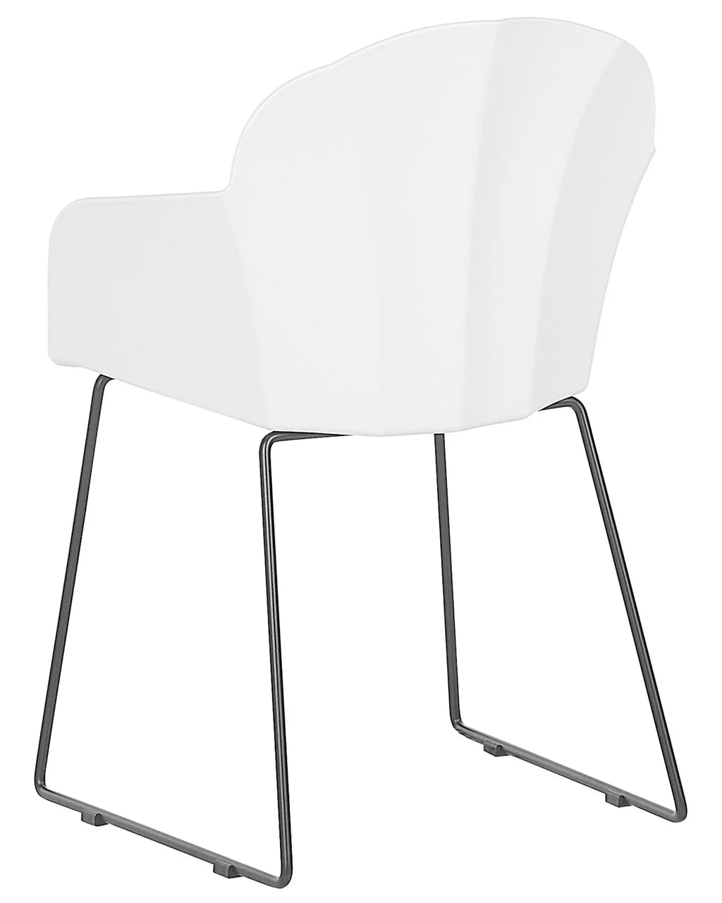 Set of 2 Dining Chairs SYLVA White