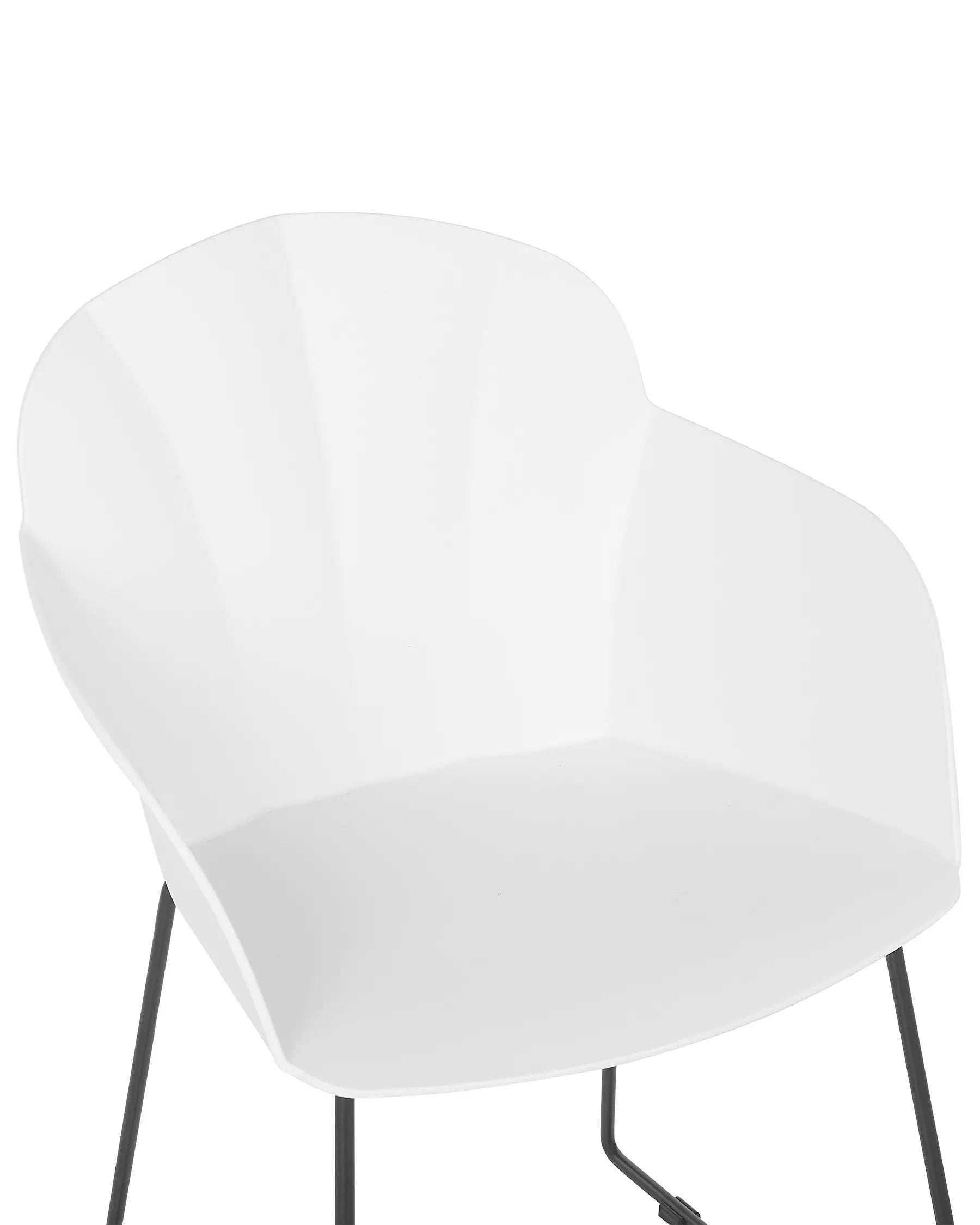 Set of 2 Dining Chairs SYLVA White