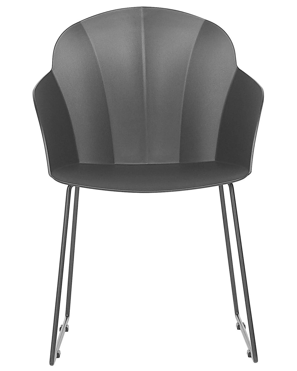 Set of 2 Dining Chairs SYLVA Black