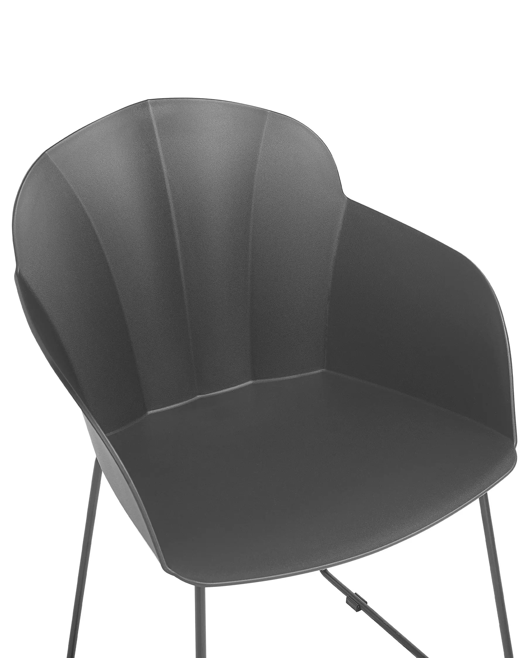 Set of 2 Dining Chairs SYLVA Black